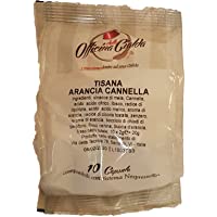 Los mejores  - ODC MADE IN ITALY Kit Compuesto de 100 Cápsulas DE CANELA Y TÉ DE NARANJA Compatibles con las Máquinas de Café Nespresso…